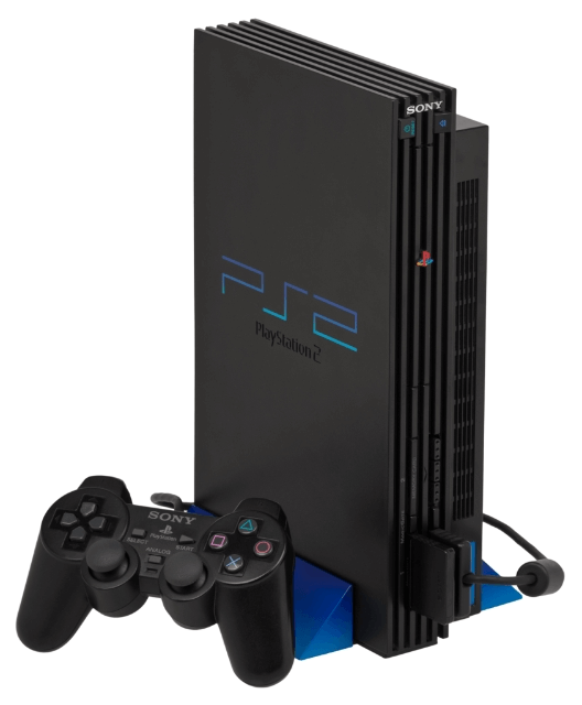 Silver Slim Playstation 2 System box art for Playstation 2
